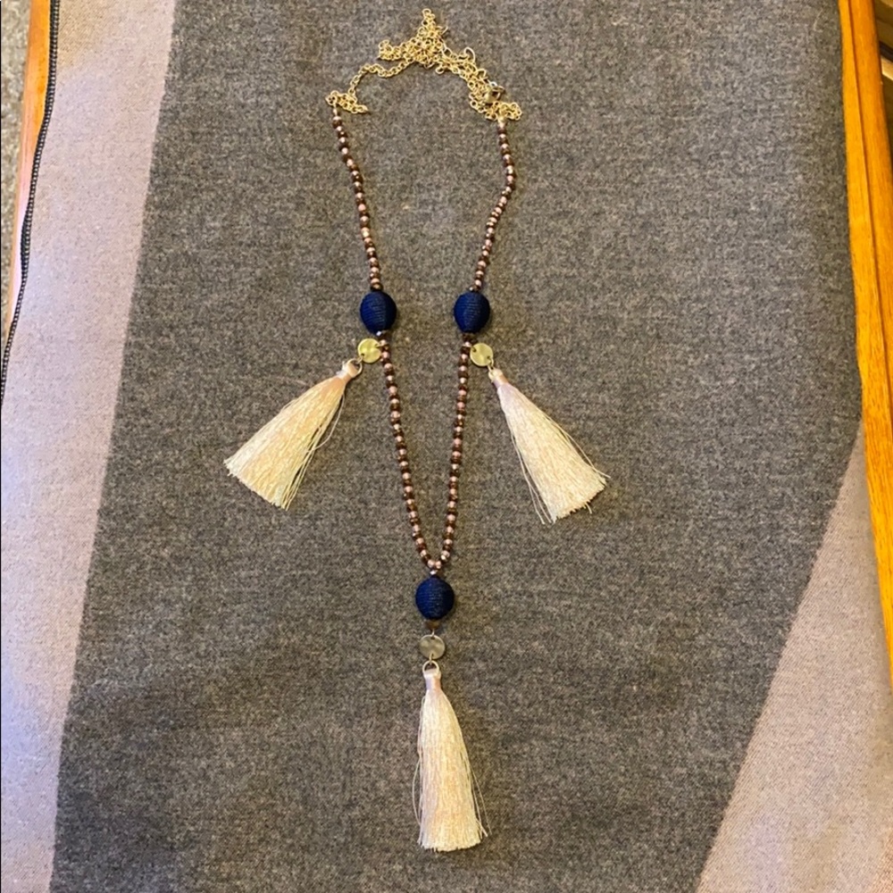 Long Tassel Necklace 38” Long and so cute!!